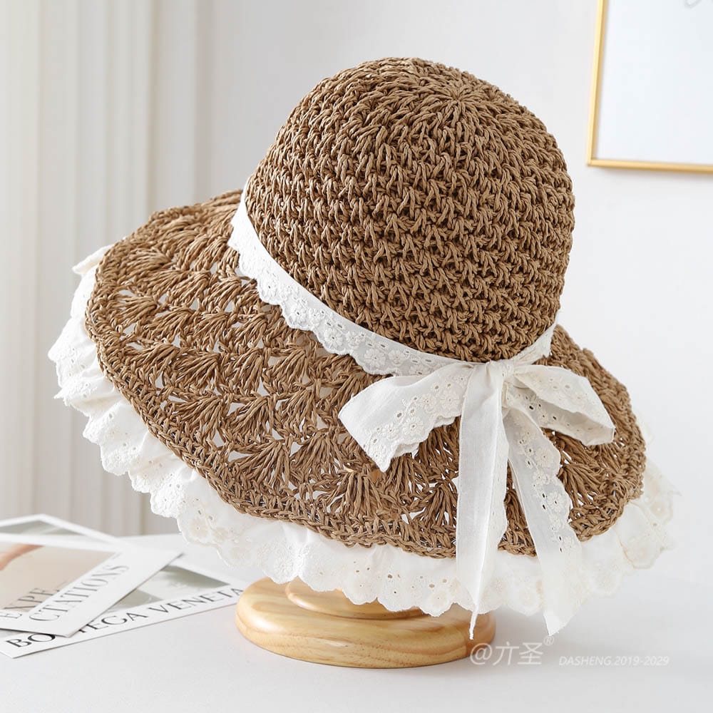 A16-7028 No.Lace Trim - Women Casual Hat | Fashion Outdoor Cap | Daily Wear Sun Protection - Image 2
