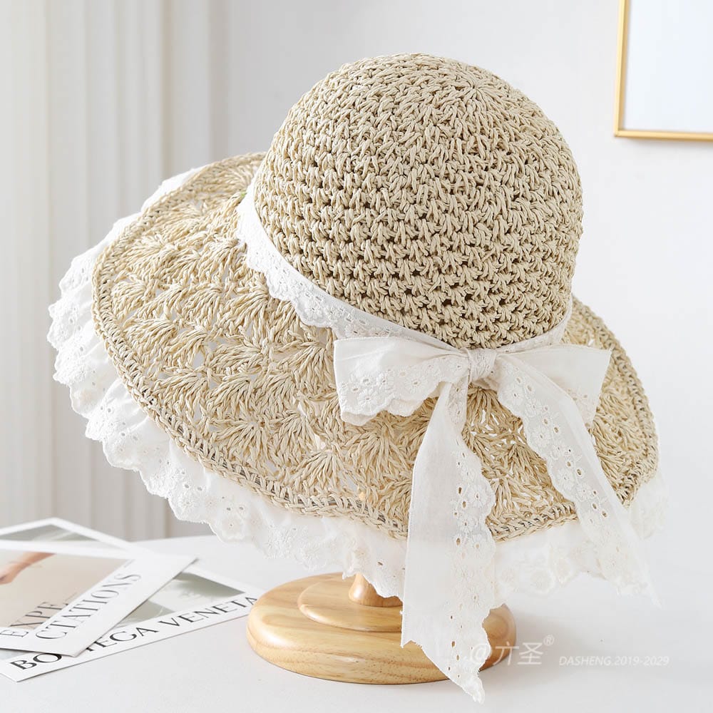 A16-7028 No.Lace Trim - Women Casual Hat | Fashion Outdoor Cap | Daily Wear Sun Protection - Image 5