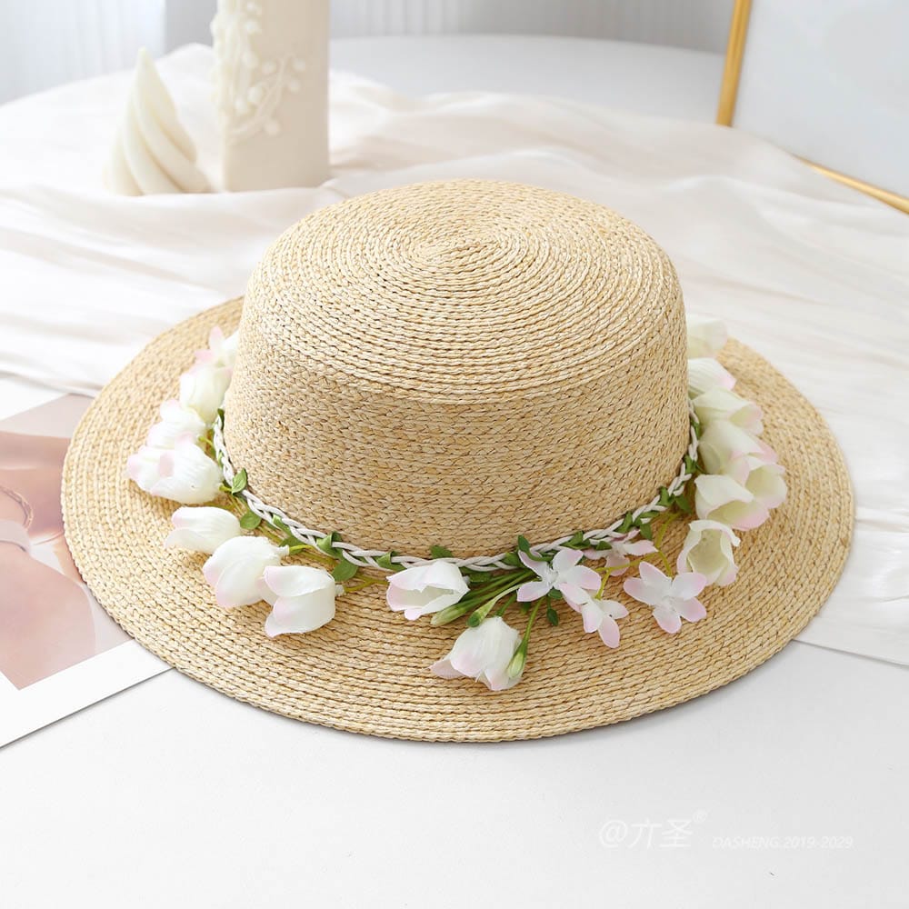 A16-80461 No. Flower 环 - Women Casual Hat | Fashion Outdoor Cap | Daily Wear Sun Protection - Image 5