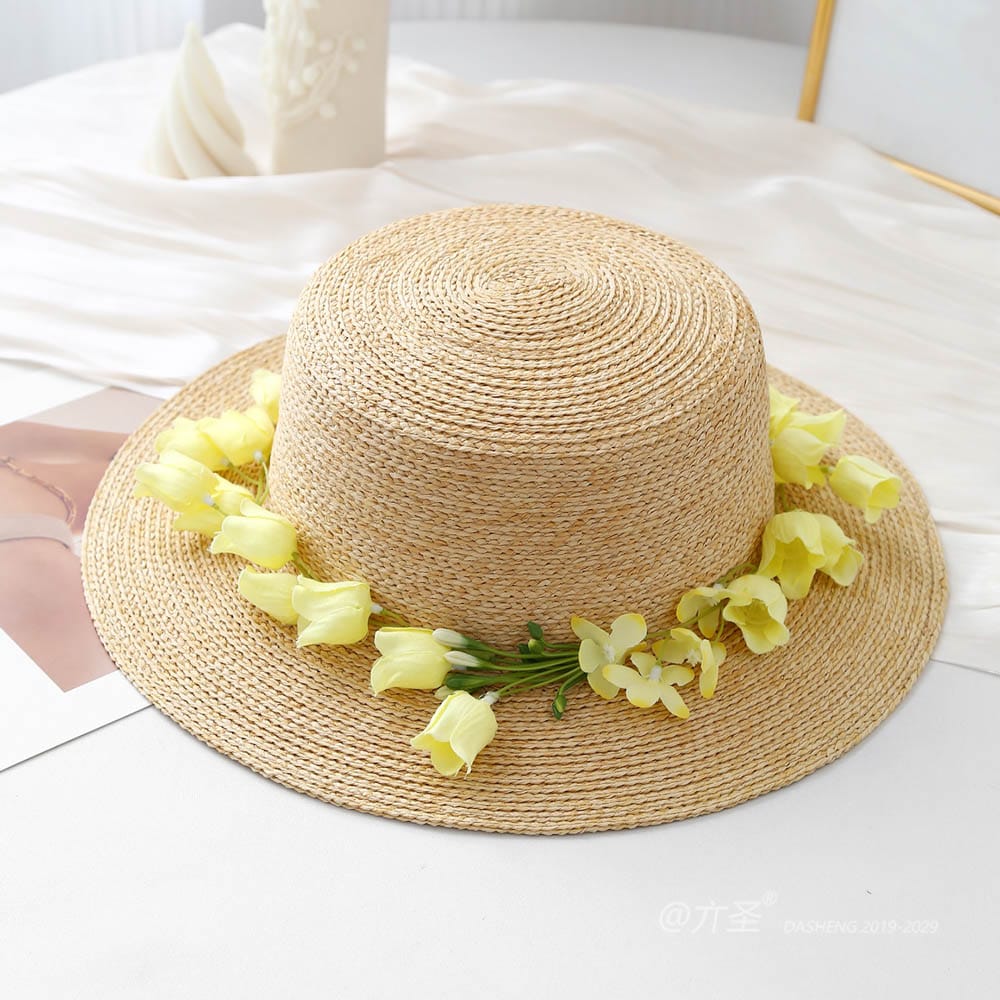 A16-80461 No. Flower 环 - Women Casual Hat | Fashion Outdoor Cap | Daily Wear Sun Protection - Image 7