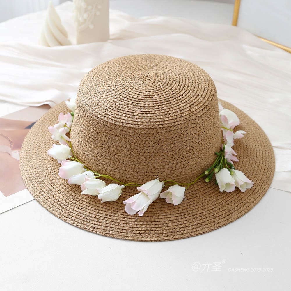 A16-80461 No. Flower 环 - Women Casual Hat | Fashion Outdoor Cap | Daily Wear Sun Protection - Image 8