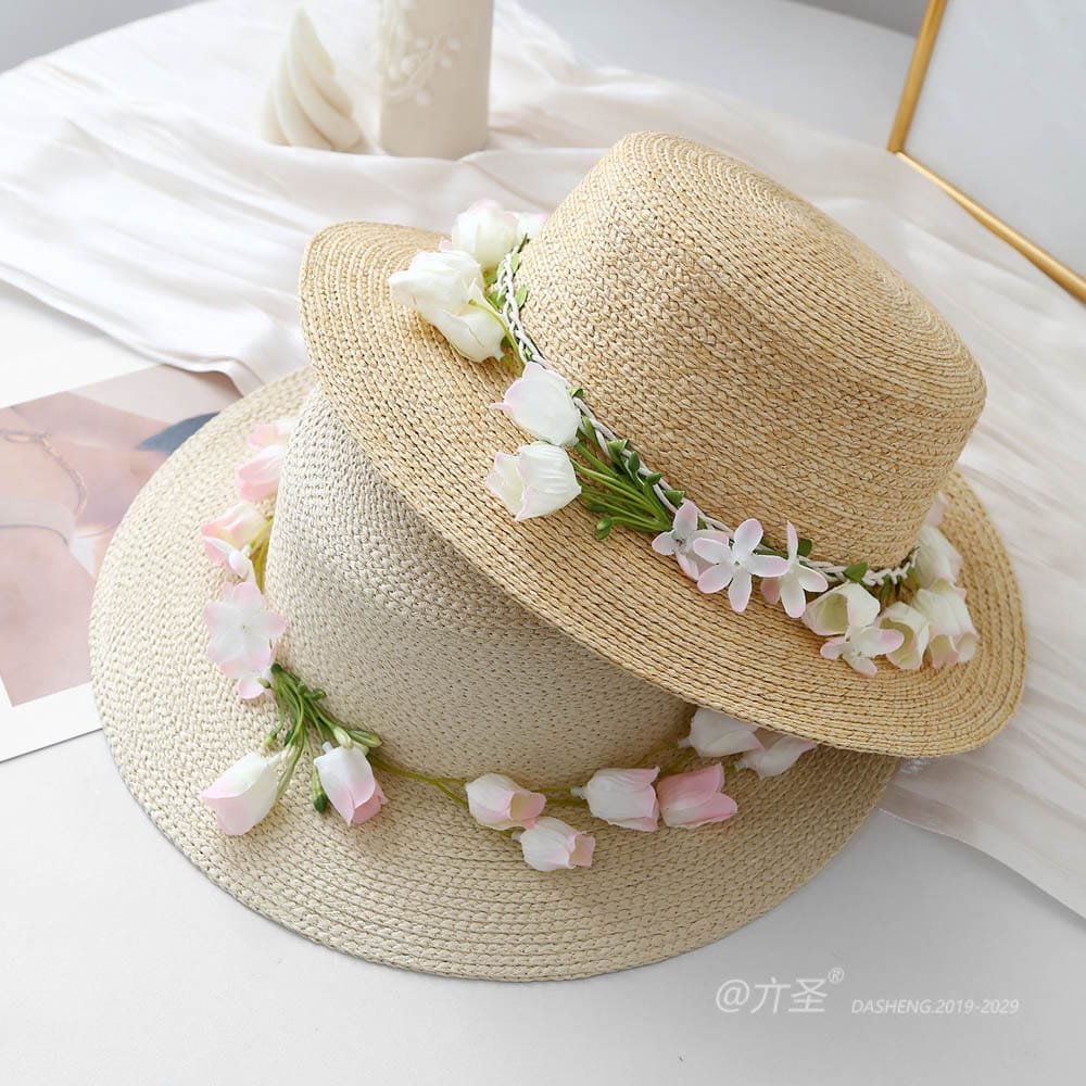 A16-80461 No. Flower 环 - Women Casual Hat | Fashion Outdoor Cap | Daily Wear Sun Protection - Image 9