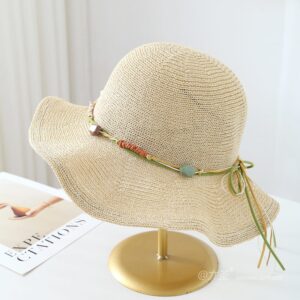 5009 No.Small 串珠 - Women Casual Hat | Fashion Outdoor Cap | Daily Wear Sun Protection