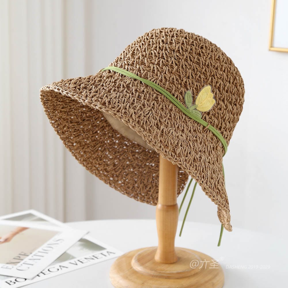 A16-7003 No.Korean Velvet 郁金香 - Women Casual Hat | Fashion Outdoor Cap | Daily Wear Sun Protection - Image 2