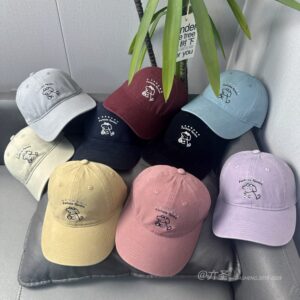 Small 狗Baseball Cap - Baseball Cap Women | Casual Adjustable Hat | Daily Wear