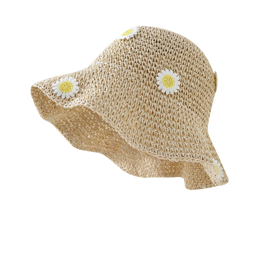 A16-7004 No.Large Yellow Flower - Women Casual Hat | Fashion Outdoor Cap | Daily Wear Sun Protection - Image 3
