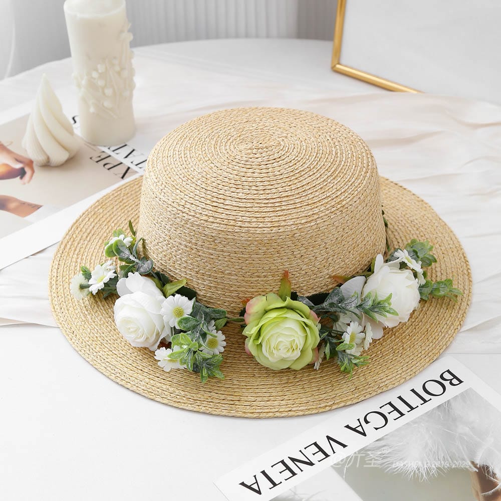 A16-80461 No.Vine Flower 环 - Women Casual Hat | Fashion Outdoor Cap | Daily Wear Sun Protection - Image 5