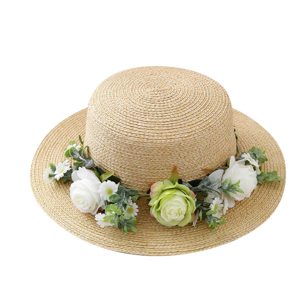 A16-80461 No.Vine Flower 环 - Women Casual Hat | Fashion Outdoor Cap | Daily Wear Sun Protection - Image 4