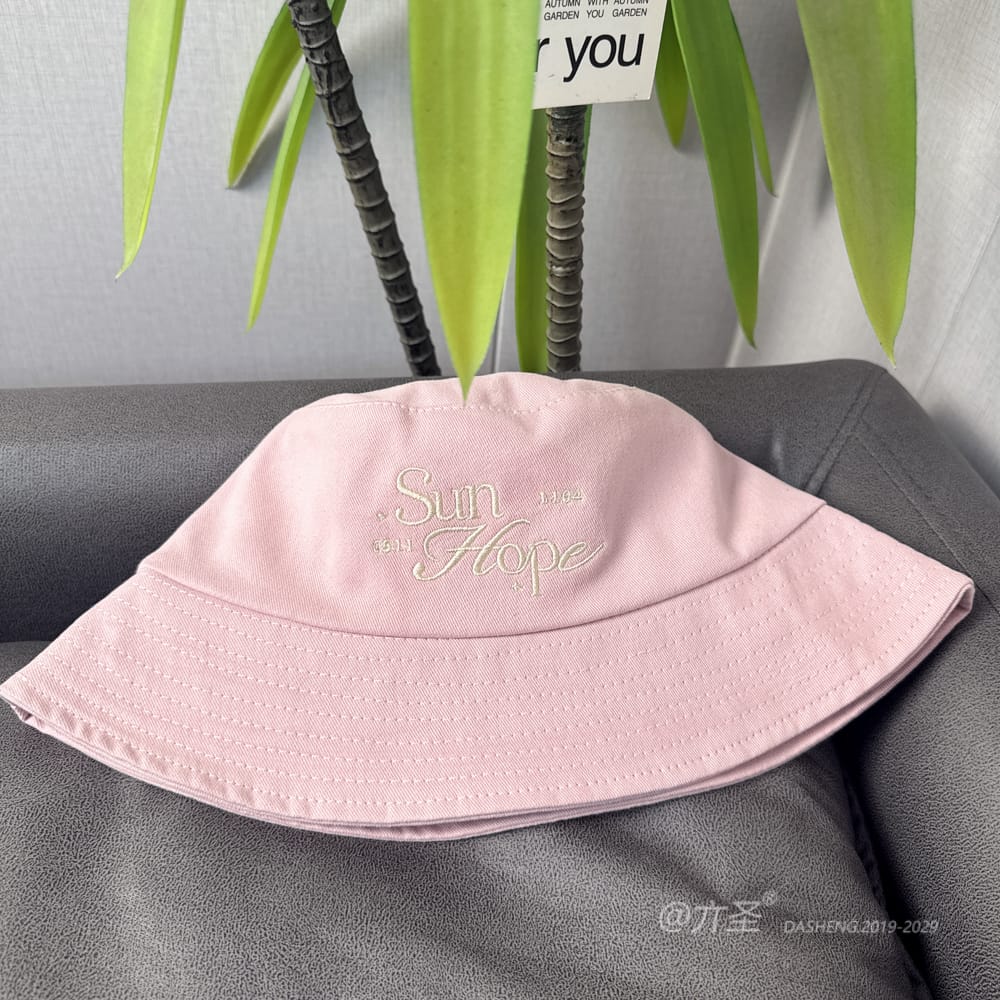 Sun HopeBucket Hat - Women Summer Bucket Hat | Unisex Travel Sun Hat | Cotton Beach Cap - Image 4