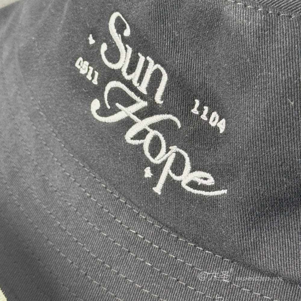 Sun HopeBucket Hat - Women Summer Bucket Hat | Unisex Travel Sun Hat | Cotton Beach Cap - Image 8